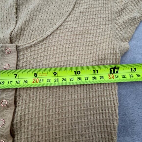 Free People Intimately One Of The Girls Baby Tee Ginger Sugar XS - Picture 8 of 10